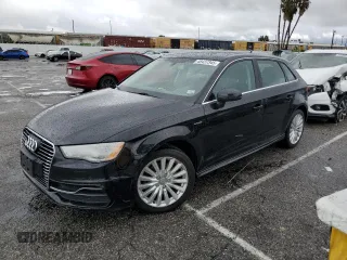 2016 Audi A3 e-tron Premium Plus with VIN WAUTPBFF2GA049721, listed as a Copart auction lot 48437345 with 82,388 mi miles and Salvage Title. Bid and sale history available at DreamBid. Image 1.