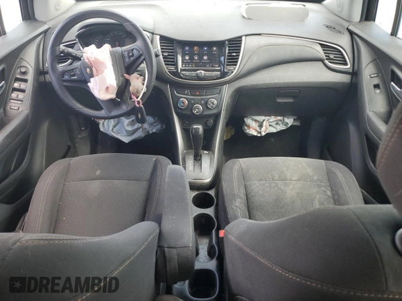 2020 Chevrolet Trax LS with VIN 3GNCJKSB7LL219895, listed as a Copart auction lot 57639035 with 81,063 mi miles and Salvage title. Bid and sale history available at DreamBid. Image 8.
