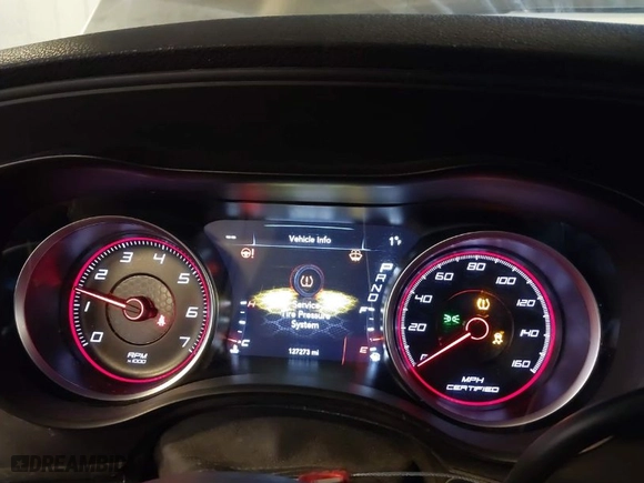 2019 Dodge Charger Police with VIN 2C3CDXKTXKH622738, listed as a IAAI auction lot 41645397 with 127,273 mi miles. Bid and sale history available at carsss.com. Image 7.