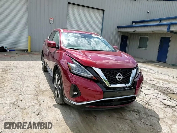 2023 Nissan Murano SL z VIN 5N1AZ2CS3PC135934, wystawiony jako Copart lot #54907225 z przebiegiem 16 899 mil mil oraz Szkoda całkowita • Salvage title. Historia ofert i sprzedaży dostępna na DreamBid. Obrazek 14.