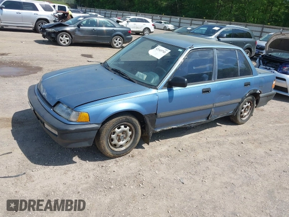 1991 Honda Civic z VIN 1HGED3649ML019481, wystawiony jako IAAI lot #42143741 z przebiegiem 352 104 mil mil oraz . Historia ofert i sprzedaży dostępna na DreamBid. Obrazek 2.