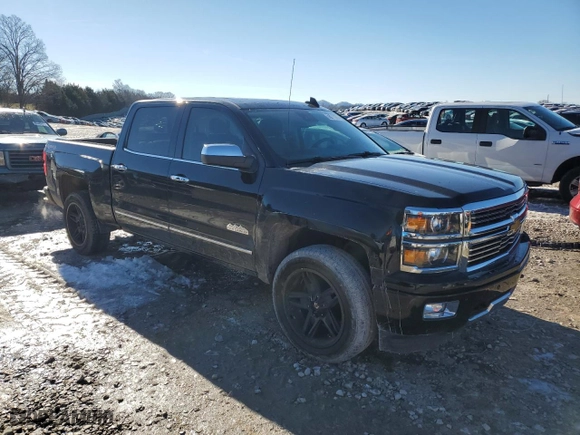 2015 Chevrolet Silverado 1500 High Country with VIN 3GCUKTEC5FG191869, listed as a Copart auction lot 88277275 with 188,336 mi miles and Salvage Title. Bid and sale history available at carsss.com. Image 4.