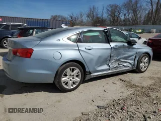 2015 Chevrolet Impala LS with VIN 1G11X5SL7FU120571, listed as a Copart auction lot 53372365 with 88,712 mi miles and Non Repairable. Bid and sale history available at DreamBid. Image 3.