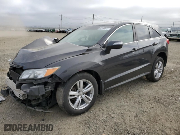 2015 Acura RDX Technology z VIN 5J8TB4H58FL013585, wystawiony jako Copart lot #55138825 z przebiegiem 92 070 mil mil oraz Szkoda całkowita • Salvage title. Historia ofert i sprzedaży dostępna na DreamBid. Obrazek 1.