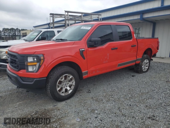 2023 Ford F-150 with VIN 1FTFW1P85PKD82406, listed as a Copart auction lot 84744944 with 32,982 mi miles and Salvage title. Bid and sale history available at DreamBid. Image 1.