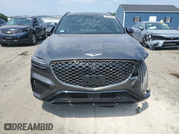 2024 Genesis GV70 2.5T with VIN 5NMMADTB1RH005871, listed as a Copart auction lot 60671675 with 15,786 mi miles and Salvage title. Bid and sale history available at DreamBid. Image 5.