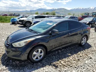 2015 Hyundai Elantra SE with VIN 5NPDH4AE4FH642471, listed as a Copart auction lot 56067535 with 157,460 mi miles and Salvage title. Bid and sale history available at DreamBid. Image 1.
