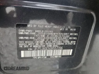 2016 Subaru Forester 2.5i Premium with VIN JF2SJAGC5GH557396, listed as a Copart auction lot 53109255 with 107,409 mi miles and Salvage Title. Bid and sale history available at carsss.com. Image 14.