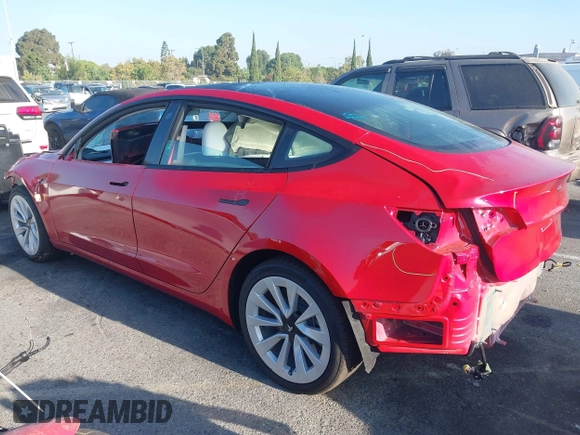 2023 Tesla Model 3 with VIN 5YJ3E1EA9PF695547, listed as a IAAI auction lot 40100334 with Not Provided miles and . Bid and sale history available at DreamBid. Image 15.