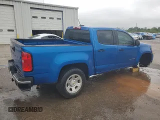 2021 Chevrolet Colorado 2WD Work Truck with VIN 1GCGSBEA8M1142022, listed as a Copart auction lot 51664265 with 56,130 mi miles and Salvage title. Bid and sale history available at DreamBid. Image 3.