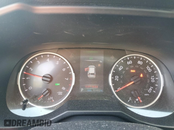 2020 Toyota RAV4 XLE Premium with VIN 2T3C1RFV6LW059183, listed as a Copart auction lot 85281574 with 91,402 mi miles and Salvage Title. Bid and sale history available at carsss.com. Image 9.