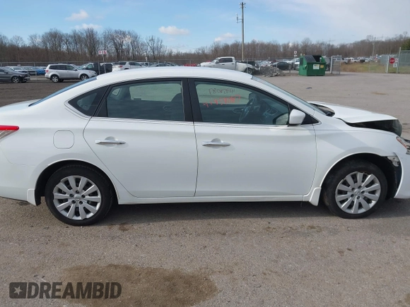 2015 Nissan Sentra S with VIN 3N1AB7AP2FY320344, listed as a IAAI auction lot 41959087 with 113,050 mi miles. Bid and sale history available at carsss.com. Image 13.