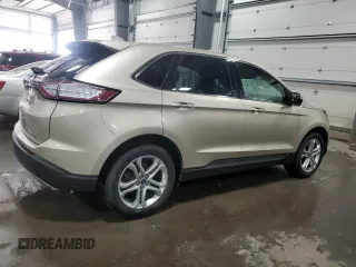 2018 Ford Edge Titanium with VIN 2FMPK4K90JBB61813, listed as a Copart auction lot 81506884 with 64,127 mi miles and Salvage Title. Bid and sale history available at carsss.com. Image 3.