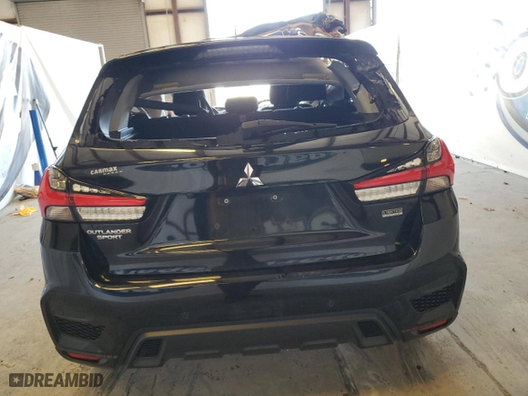 2022 Mitsubishi Outlander Sport ES with VIN JA4APUAU2NU020771, listed as a Copart auction lot 88213845 with 61,513 mi miles and Clean Title. Bid and sale history available at carsss.com. Image 6.