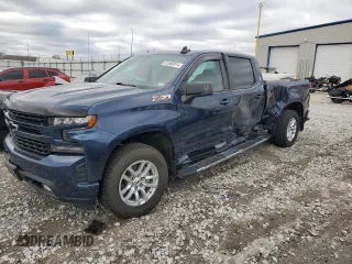 2021 Chevrolet Silverado 1500 RST with VIN 1GCUYEED7MZ273974, listed as a Copart auction lot 81060014 with 102,210 mi miles and Salvage Title. Bid and sale history available at carsss.com. Image 1.