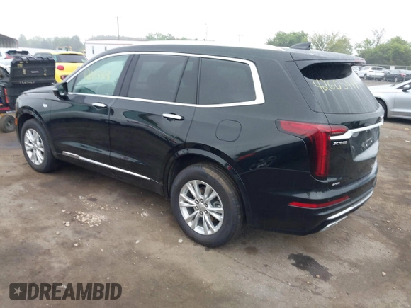 2024 Cadillac XT6 AWD Luxury with VIN 1GYKPBR45RZ750986, listed as a IAAI auction lot 42605419 with 50,929 mi miles and . Bid and sale history available at DreamBid. Image 3.