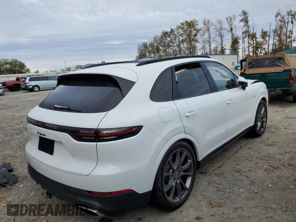 2021 Porsche Cayenne E-Hybrid Hybrid z VIN WP1AE2AY8MDA24095, wystawiony jako Copart lot #73733544 z przebiegiem 36 913 mil mil oraz Szkoda całkowita • Salvage title. Historia ofert i sprzedaży dostępna na DreamBid. Obrazek 3.