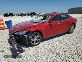 2013 Tesla Model S with VIN 5YJSA1CN1DFP26864, listed as a Copart auction lot 52029485 with 63,260 mi miles and Salvage Title. Bid and sale history available at DreamBid. Image 1.