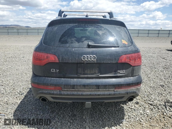 2015 Audi Q7 S line Prestige with VIN WA1DGAFE1FD031906, listed as a Copart auction lot 56701145 with 92,674 mi miles and Salvage title. Bid and sale history available at DreamBid. Image 6.