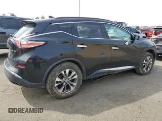 2018 Nissan Murano SL with VIN 5N1AZ2MH1JN141407, listed as a Copart auction lot 49082455 with 92,050 mi miles and Salvage Title. Bid and sale history available at DreamBid. Image 3.