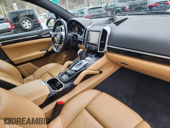 2016 Porsche Cayenne S E-Hybrid with VIN WP1AE2A23GLA63912, listed as a Copart auction lot 49523665 with 114,237 mi miles and Clean title. Bid and sale history available at DreamBid. Image 5.