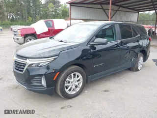 2023 Chevrolet Equinox LT with VIN 3GNAXUEGXPL262836, listed as a IAAI auction lot 41897111 with 46,179 mi miles. Bid and sale history available at carsss.com. Image 17.
