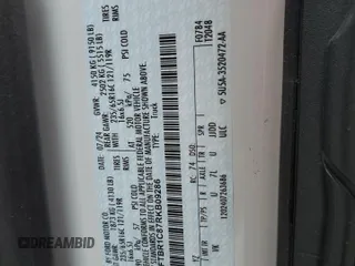 2024 Ford Transit Cargo with VIN 1FTBR1C87RKB09286, listed as a Copart auction lot 48544955 with 4,343 mi miles and Salvage Title. Bid and sale history available at DreamBid. Image 13.