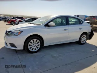 2017 Nissan Sentra SV with VIN 3N1AB7AP1HY283354, listed as a Copart auction lot 49503325 with 52,179 mi miles and Salvage Title. Bid and sale history available at carsss.com. Image 1.