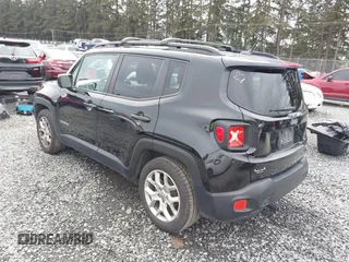 2016 Jeep Renegade Latitude with VIN ZACCJABT9GPD08554, listed as a IAAI auction lot 41612937 with 110,476 mi miles and . Bid and sale history available at DreamBid. Image 3.