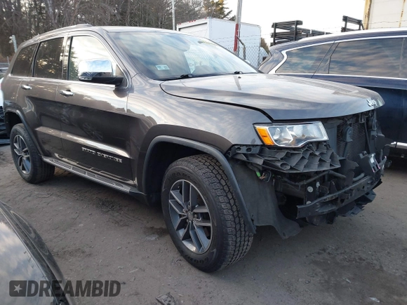 2018 Jeep Grand Cherokee Limited with VIN 1C4RJFBG9JC139142, listed as a IAAI auction lot 41308196 with 72,862 mi miles and . Bid and sale history available at DreamBid. Image 1.