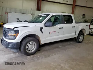 2024 Ford F-150 XL с VIN 1FTEW1LP4RKF23316, выставлен на аукционе Copart как лот 58227835 с пробегом 13 251 миль миль и Списание • Salvage title. История ставок и продаж доступна на DreamBid. Изображение 1.