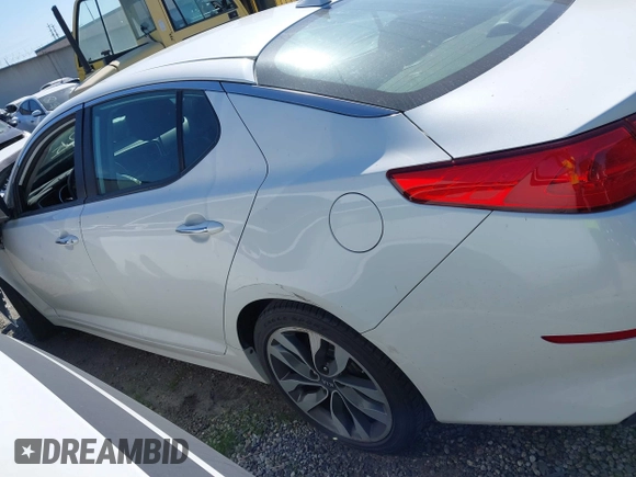 2015 Kia Optima SX Turbo with VIN 5XXGR4A67FG517902, listed as a IAAI auction lot 41629985 with 1 mi miles. Bid and sale history available at carsss.com. Image 15.