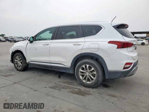 2020 Hyundai Santa Fe SE with VIN 5NMS2CAD1LH157689, listed as a Copart auction lot 53910495 with 73,011 mi miles and Clean Title. Bid and sale history available at carsss.com. Image 2.