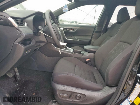 2022 Toyota RAV4 Hybrid SE with VIN JTM16RFV3ND078217, listed as a Copart auction lot 58384155 with 25,207 mi miles and Salvage title. Bid and sale history available at DreamBid. Image 7.