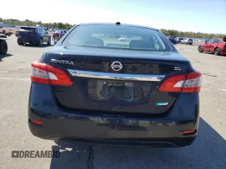 2013 Nissan Sentra SV with VIN 3N1AB7AP0DL657623, listed as a Copart auction lot 51372285 with 114,507 mi miles and Clean Title. Bid and sale history available at DreamBid. Image 6.