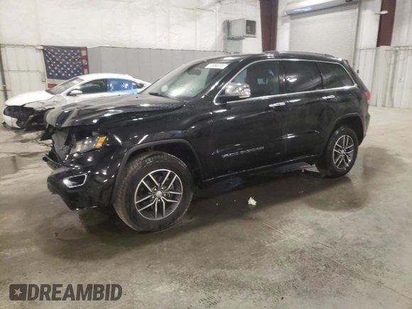 2018 Jeep Grand Cherokee Limited with VIN 1C4RJFBG1JC342817, listed as a Copart auction lot 51956915 with 63,923 mi miles and Salvage Title. Bid and sale history available at DreamBid. Image 1.