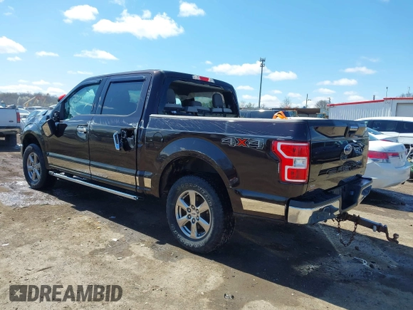 2020 Ford F-150 XL with VIN 1FTEW1EP1LFC48162, listed as a IAAI auction lot 41974069 with 45,880 mi miles. Bid and sale history available at carsss.com. Image 3.