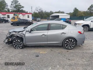 2017 Acura ILX w/Premium/A-SPEC Pkg with VIN 19UDE2F8XHA011848, listed as a IAAI auction lot 41175499 with 110,455 mi miles. Bid and sale history available at carsss.com. Image 15.
