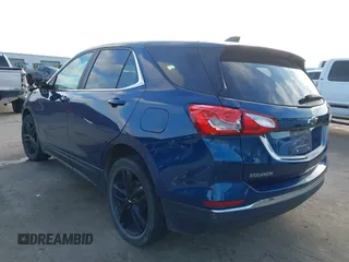 2021 Chevrolet Equinox LT with VIN 3GNAXKEV7ML366165, listed as a IAAI auction lot 41653297 with 66,671 mi miles. Bid and sale history available at carsss.com. Image 3.