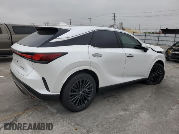 2025 Lexus RX 350h с VIN 2T2BBMCAXSC073900, выставлен на аукционе Copart как лот 59898985 с пробегом 3 409 миль миль и Списание • Salvage title. История ставок и продаж доступна на DreamBid. Изображение 3.