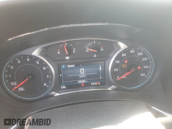2024 Chevrolet Equinox LT with VIN 3GNAXKEG8RL230958, listed as a Copart auction lot 49583305 with 33,239 mi miles and Salvage Title. Bid and sale history available at DreamBid. Image 9.