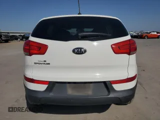 2015 Kia Sportage LX with VIN KNDPB3ACXF7762206, listed as a Copart auction lot 50105285 with 216,190 mi miles and Salvage Title. Bid and sale history available at DreamBid. Image 6.