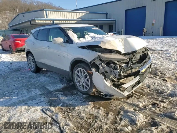 2023 Chevrolet Blazer LT with VIN 3GNKBJRS3PS101492, listed as a Copart auction lot 88946285 with 9,918 mi miles and Salvage title. Bid and sale history available at DreamBid. Image 14.