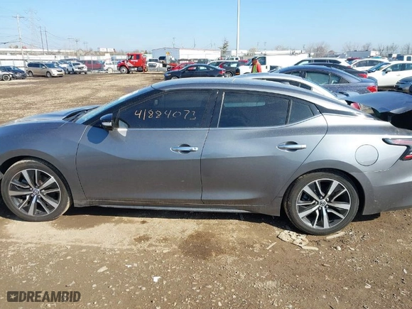 2021 Nissan Maxima SV with VIN 1N4AA6CV2MC506712, listed as a IAAI auction lot 41884073 with 84,117 mi miles. Bid and sale history available at carsss.com. Image 15.