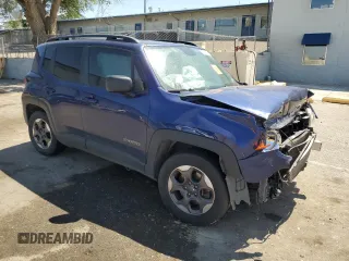 2017 Jeep Renegade Sport с VIN ZACCJAAB9HPE83087, выставлен на аукционе Copart как лот 59565905 с пробегом Не указан миль и Списание • Salvage title. История ставок и продаж доступна на DreamBid. Изображение 4.