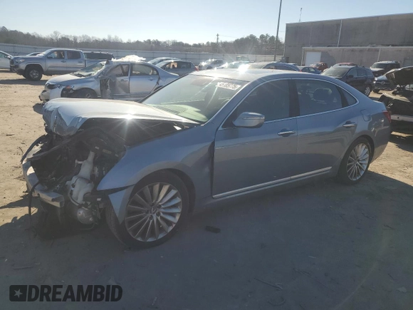 2014 Hyundai Equus Ultimate z VIN KMHGH4JH9EU084219, wystawiony jako Copart lot #45185775 z przebiegiem 89 885 mil mil oraz Szkoda całkowita • Salvage title. Historia ofert i sprzedaży dostępna na DreamBid. Obrazek 1.
