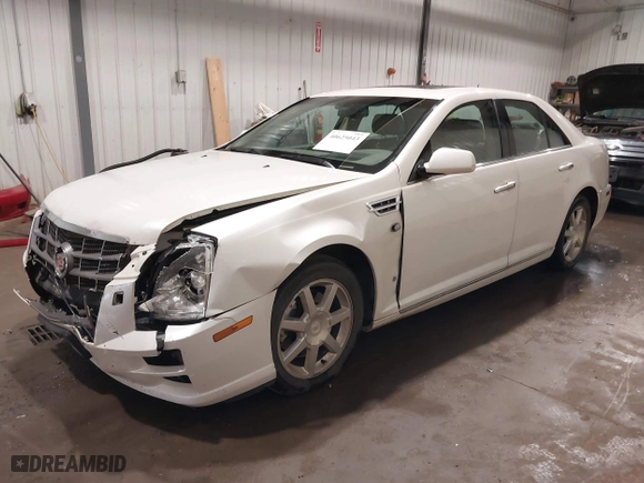 2008 Cadillac STS AWD w/1SB with VIN 1G6DD67V580176616, listed as a IAAI auction lot 40625043 with 86,987 mi miles. Bid and sale history available at carsss.com. Image 18.