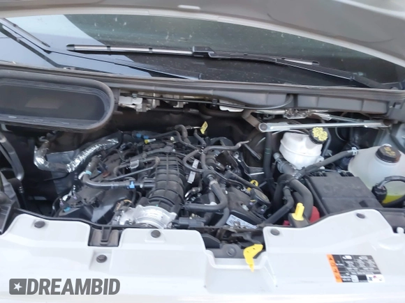 2024 Ford Transit Passenger XL with VIN 1FBAX9YG2RKA76007, listed as a IAAI auction lot 41291052 with 5,741 mi miles and . Bid and sale history available at DreamBid. Image 10.