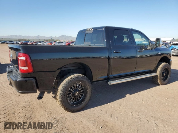 2023 Ram 2500 Laramie with VIN 3C6UR5FL4PG580565, listed as a Copart auction lot 53915245 with 13,948 mi miles and Salvage Title. Bid and sale history available at carsss.com. Image 3.