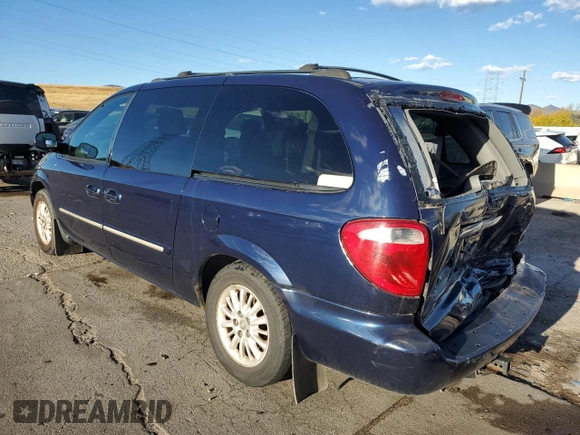 2004 Chrysler Town & Country EX with VIN 2C4GP74LX4R554925, listed as a Copart auction lot 76580074 with 232,326 mi miles and Salvage Title. Bid and sale history available at carsss.com. Image 2.